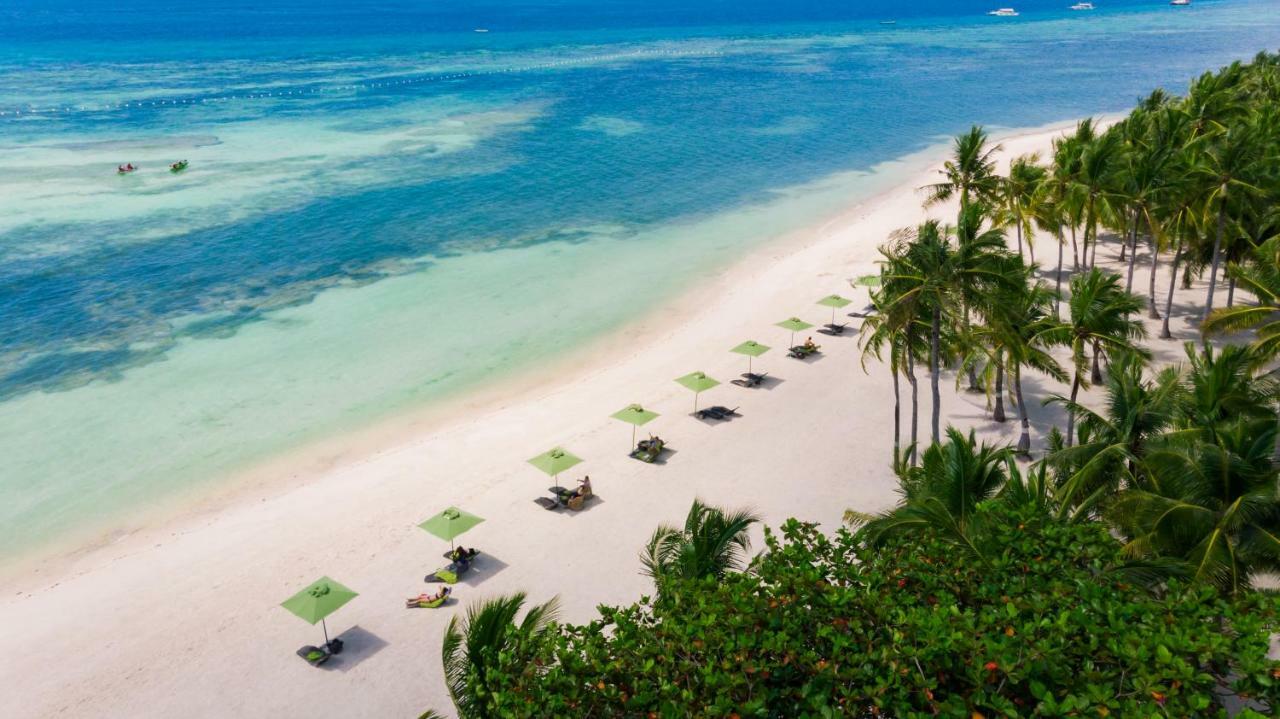 Oceanica Resort Panglao, Bohol Exterior foto Aerial view of the beach