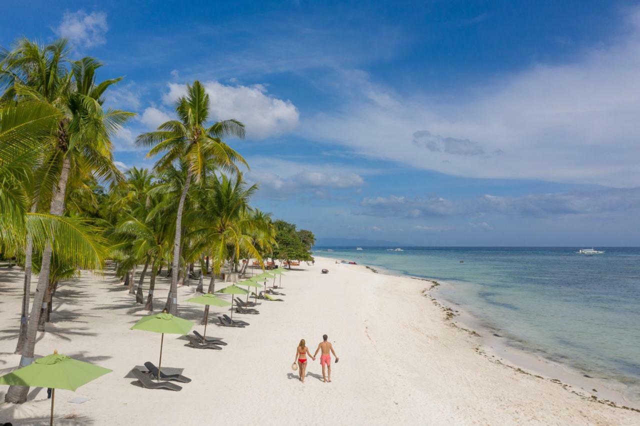 Oceanica Resort Panglao, Bohol Exterior foto Beach at the resort